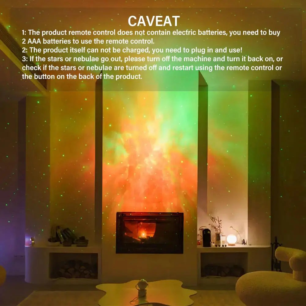 Galaxy Projector Light, Mini Astronaut Nebula Projector LED Lights for Bedroom, Starry Night Projector with Remote Control for Playroom Home Theater, Starlight Projector, Gift