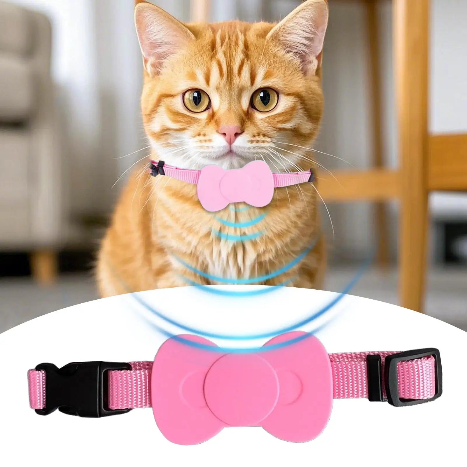 Gps Tracking Cat Collars Smart Collar For Pet Safety Anti-Lost Tag Accurate Electronic Animal Locator For Dog Kitten Luggage